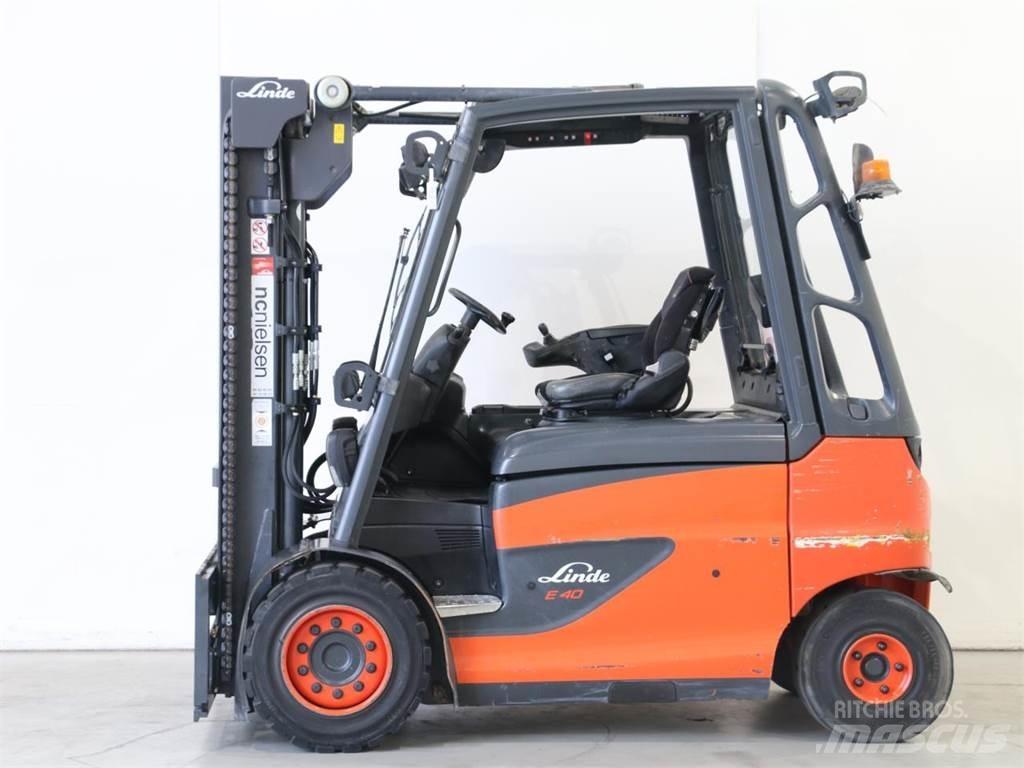 Linde E40/600H/388 Empilhadores eléctricos