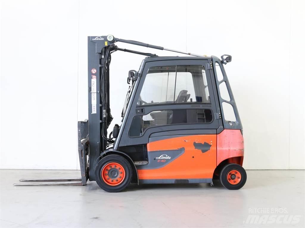 Linde E40/600HL/388 Empilhadores eléctricos