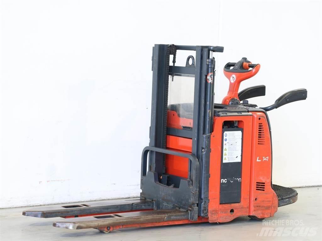 Linde L14AP/133 Empilhador para operador externo