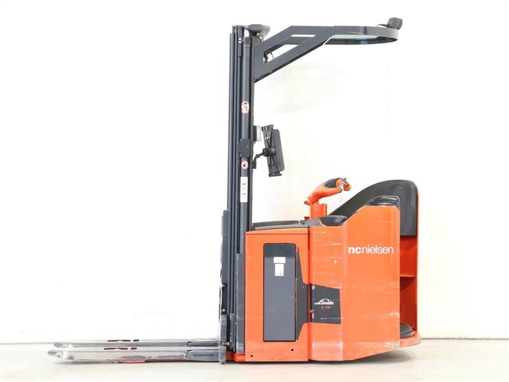 Linde L14SP/1173 Empilhador para operador externo