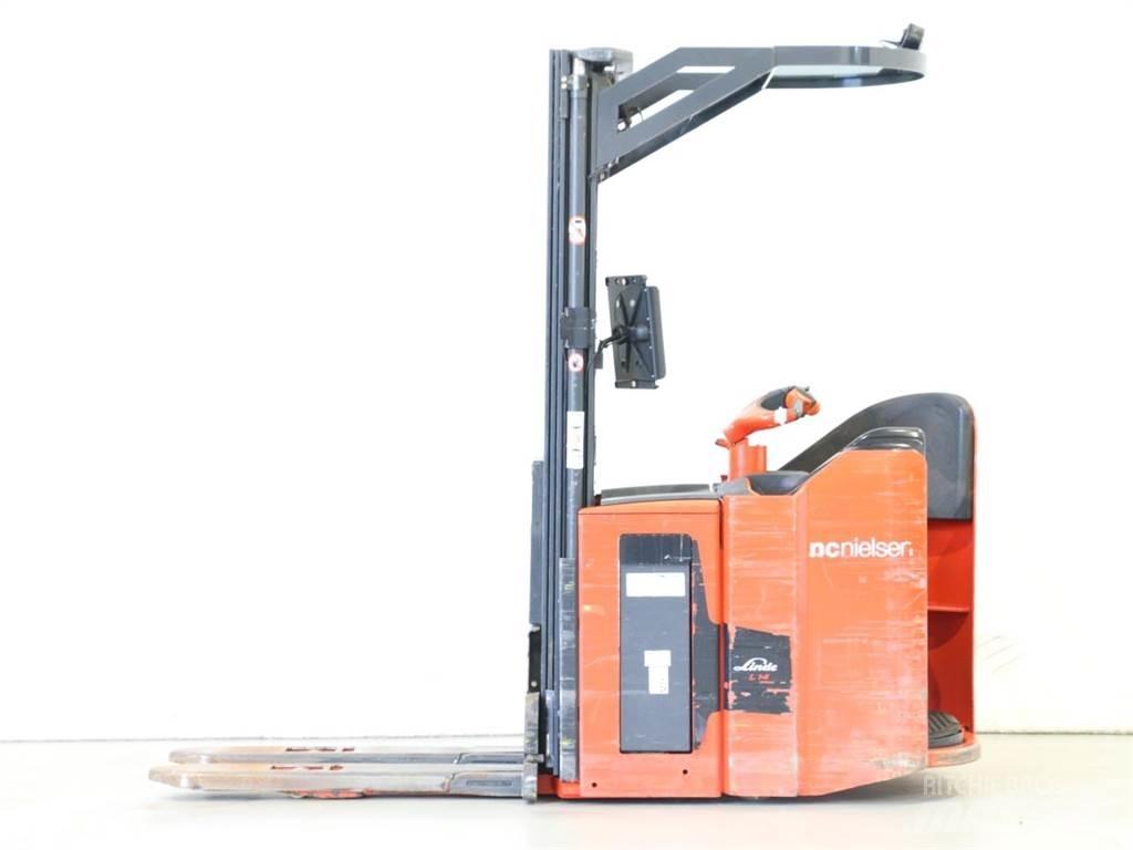 Linde L14SP/1173 Empilhador para operador externo