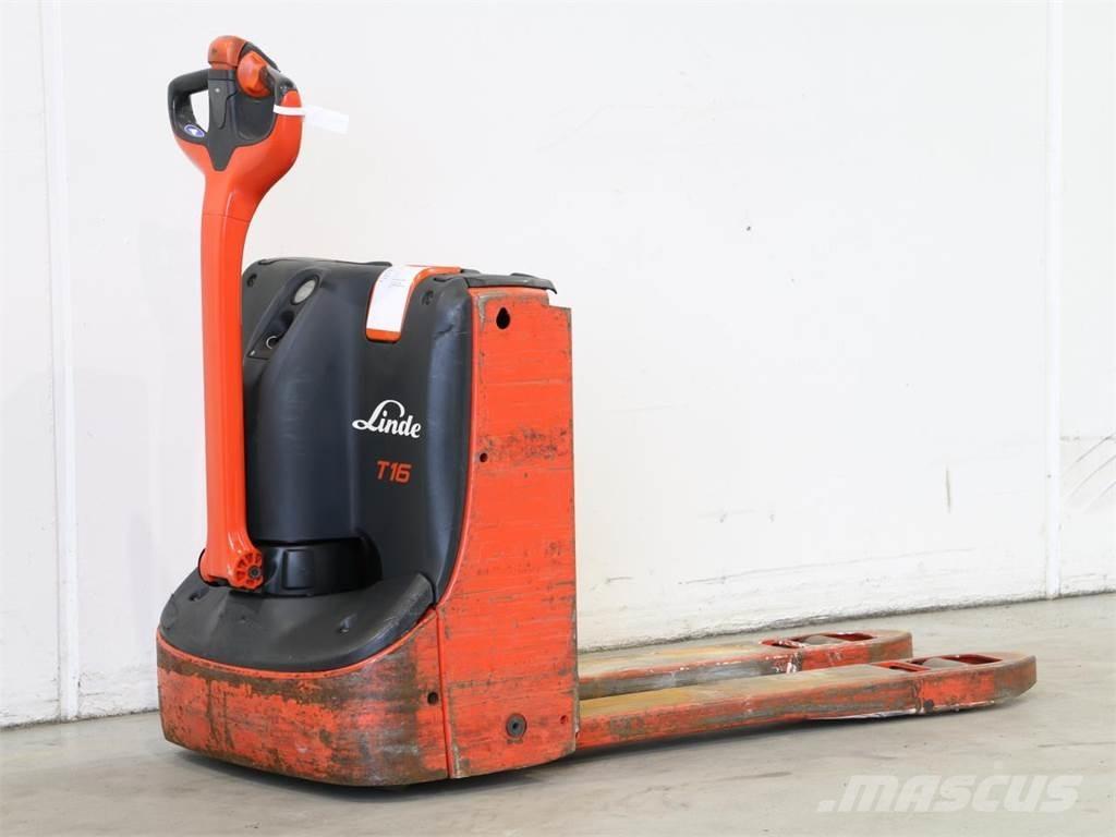Linde T16/1152 Empilhador para operador externo