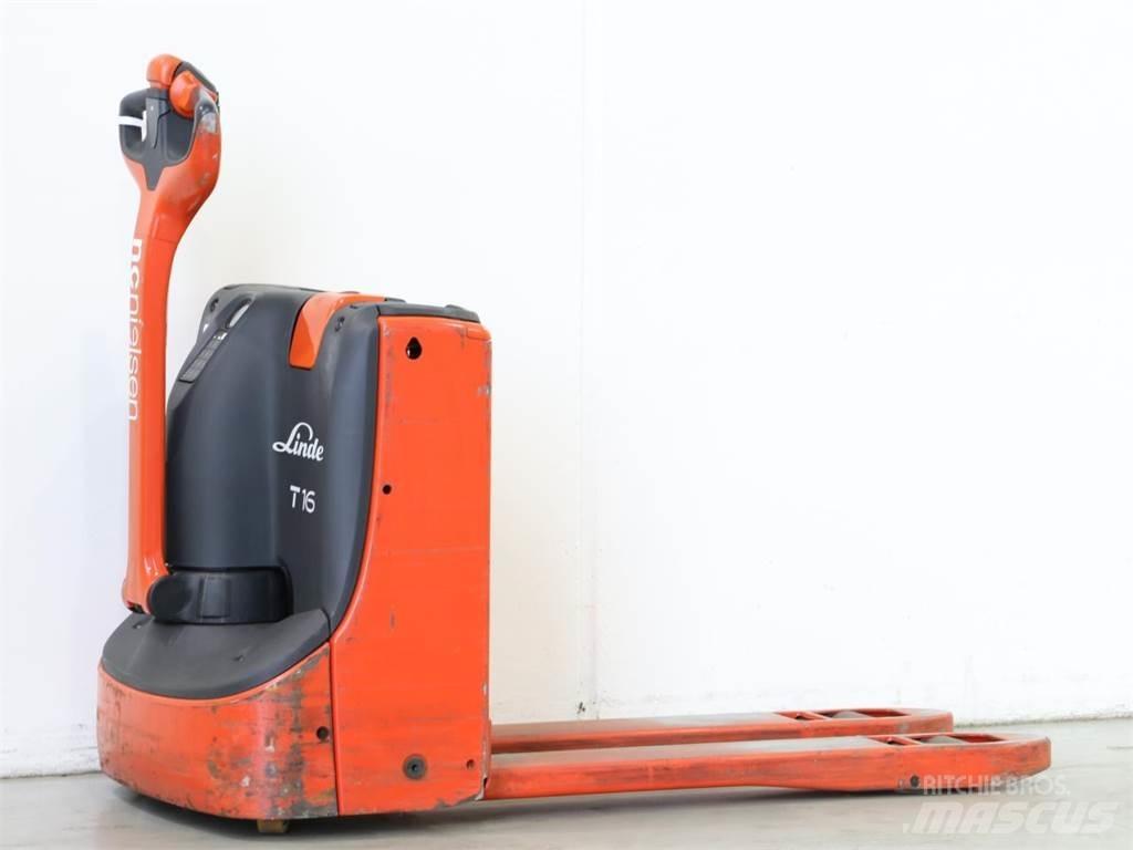 Linde T16/1152 Empilhador para operador externo