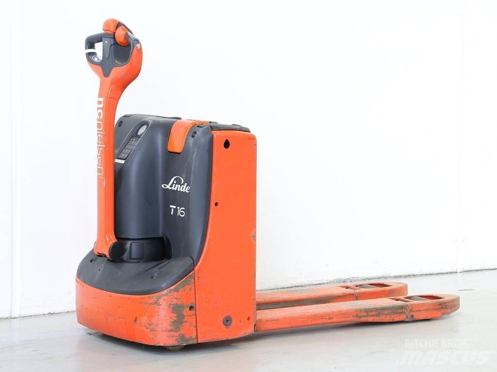 Linde T16/1152 Empilhador para operador externo