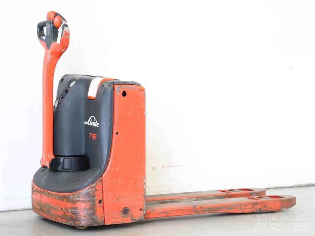 Linde T16/1152 Empilhador para operador externo