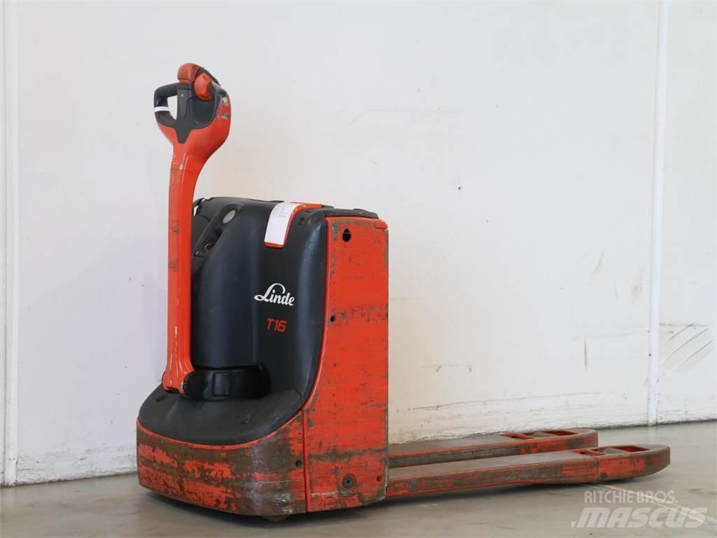 Linde T16/1152 Empilhador para operador externo