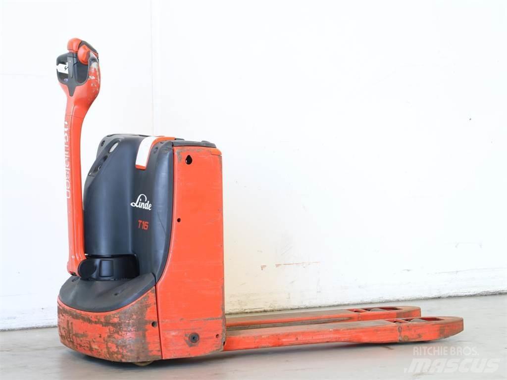 Linde T16/1152 Empilhador para operador externo