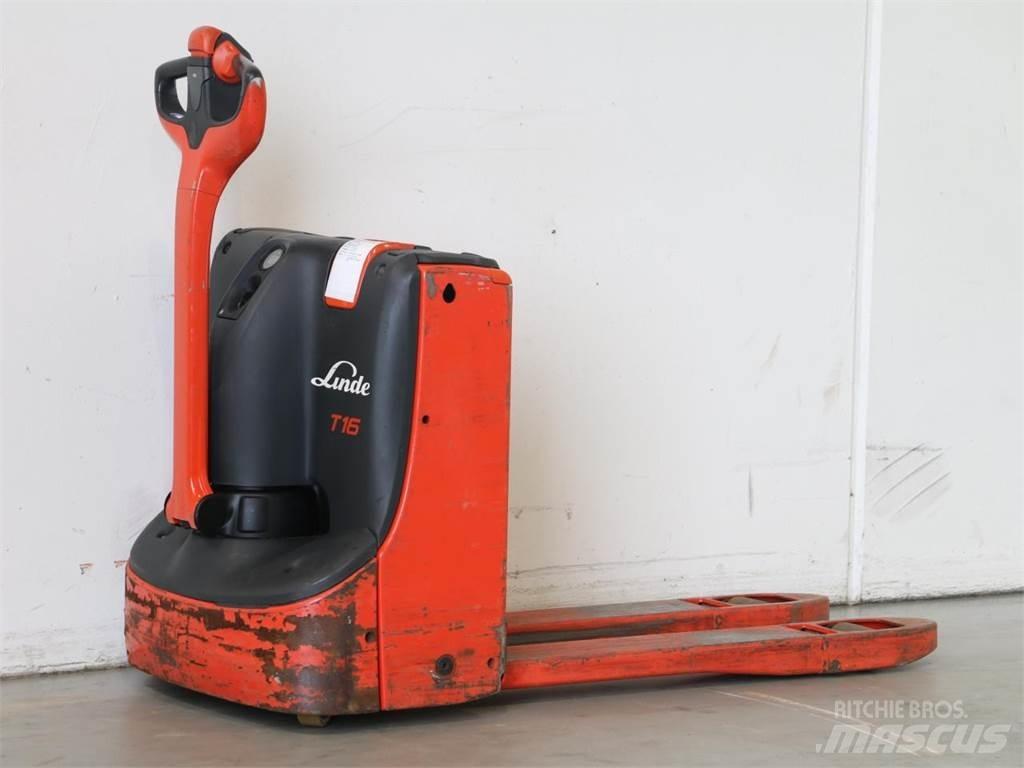 Linde T16/1152 Empilhador para operador externo
