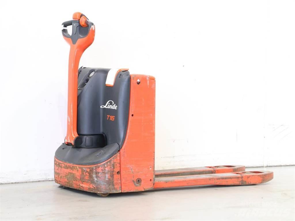 Linde T16/1152 Empilhador para operador externo