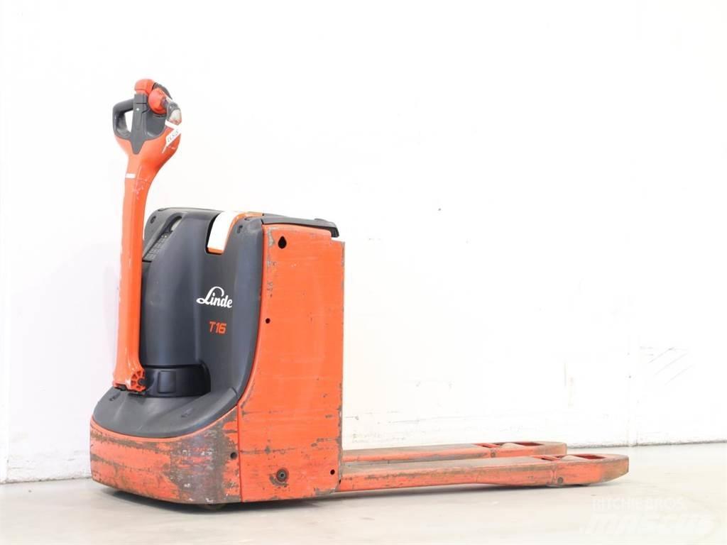 Linde T16/1152 Empilhador para operador externo