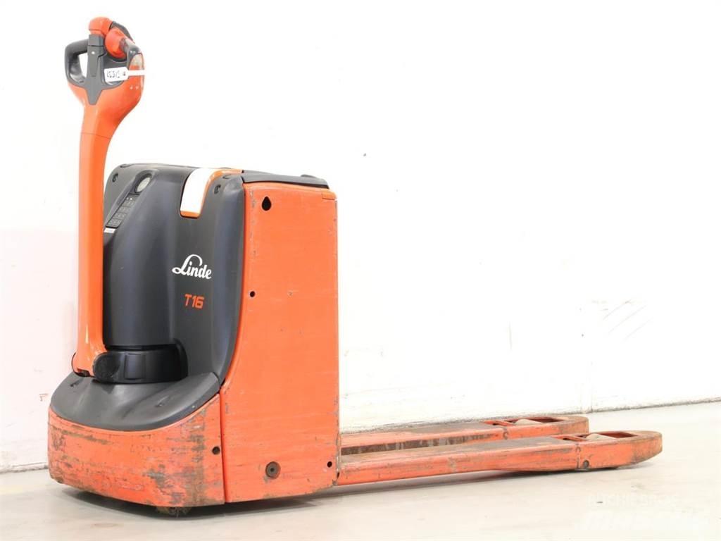 Linde T16/1152 Empilhador para operador externo