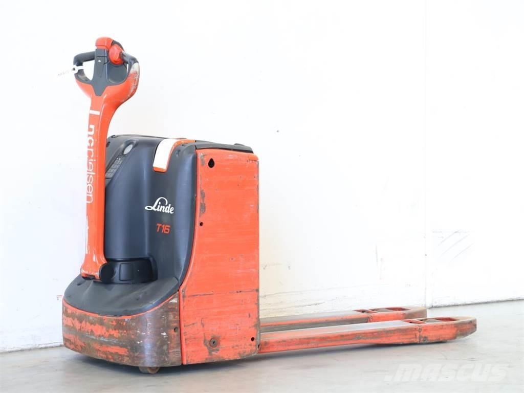 Linde T16/1152 Empilhador para operador externo