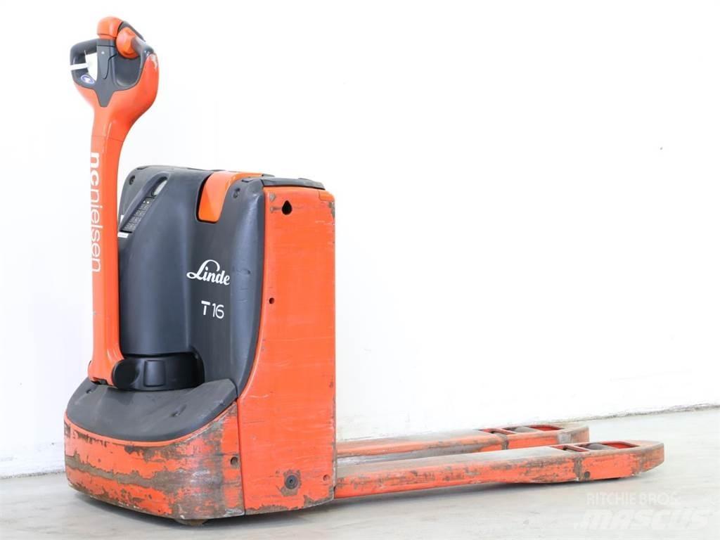Linde T16/1152 Empilhador para operador externo