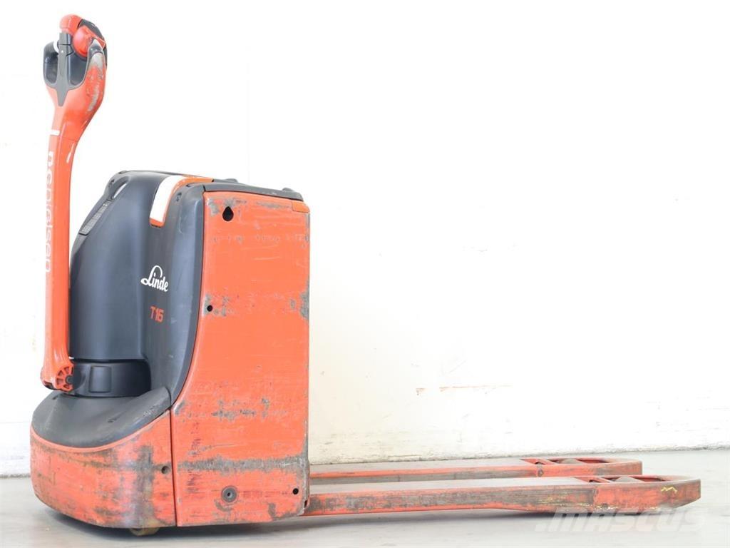 Linde T16/1152 Empilhador para operador externo
