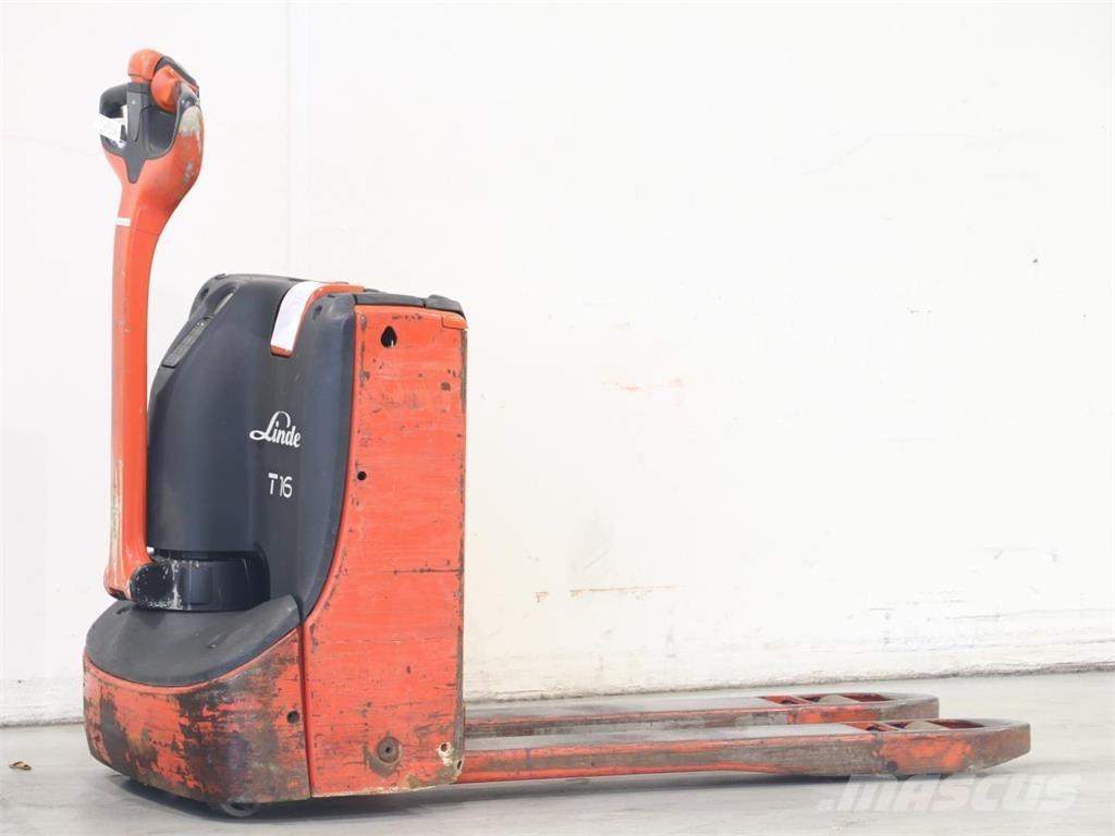 Linde T16/1152 Empilhador para operador externo
