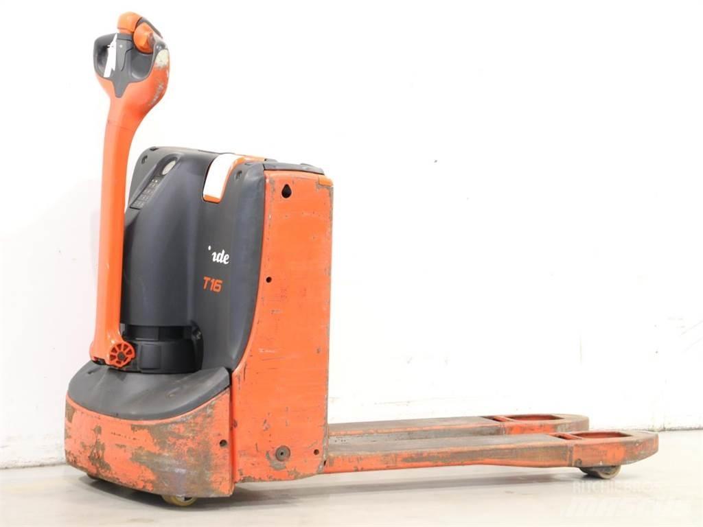 Linde T16/1152 Empilhador para operador externo