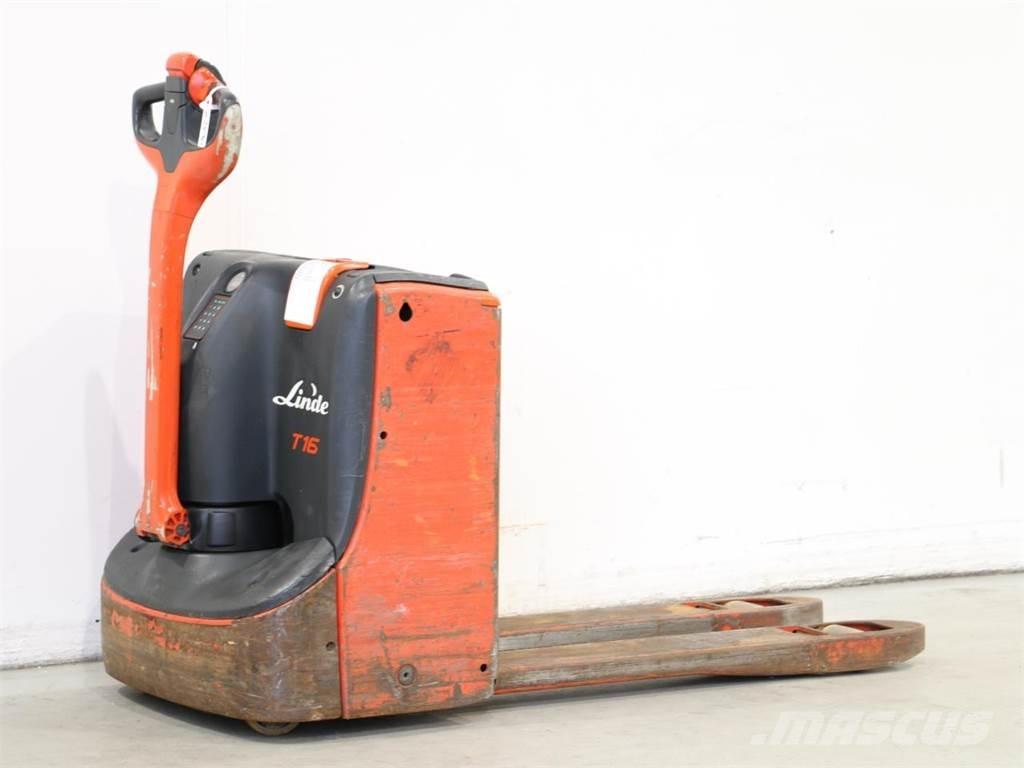 Linde T16/1152-00 Empilhador para operador externo