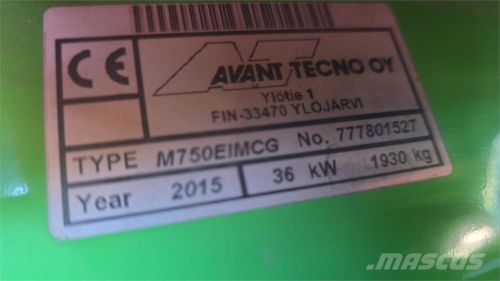 Avant 750 Mini carregadoras