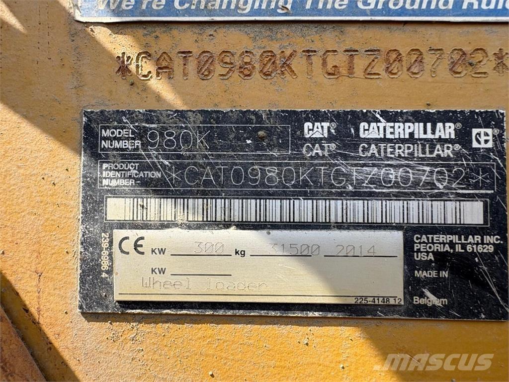 CAT 980 K Carregadeiras de rodas