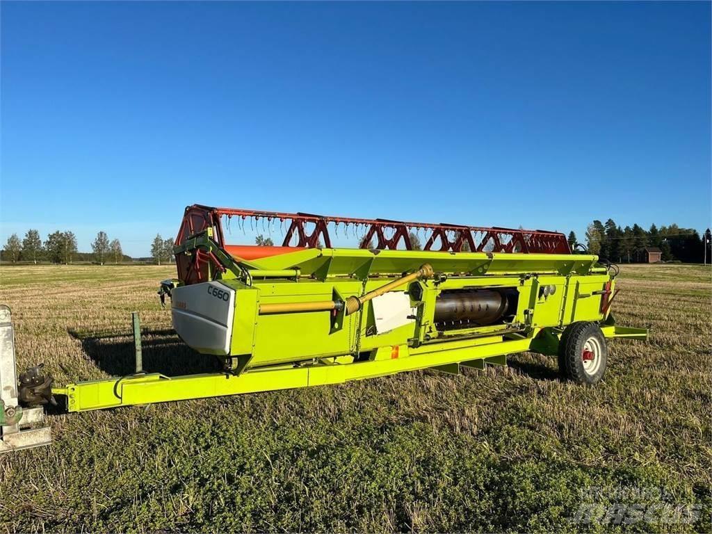 CLAAS C660 Pöytä Ceifeiras debulhadoras