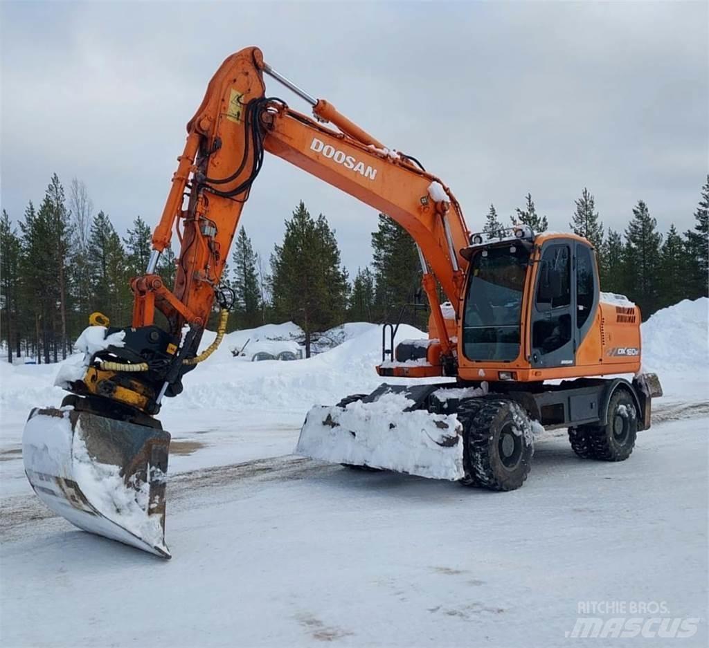 Doosan DX160W Escavadeiras de esteiras