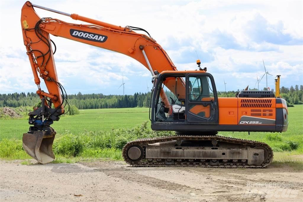 Doosan DX255 LC - 3 Escavadeiras de esteiras