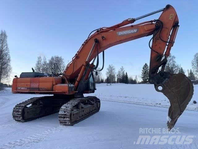 Doosan DX480LC Escavadeiras de esteiras