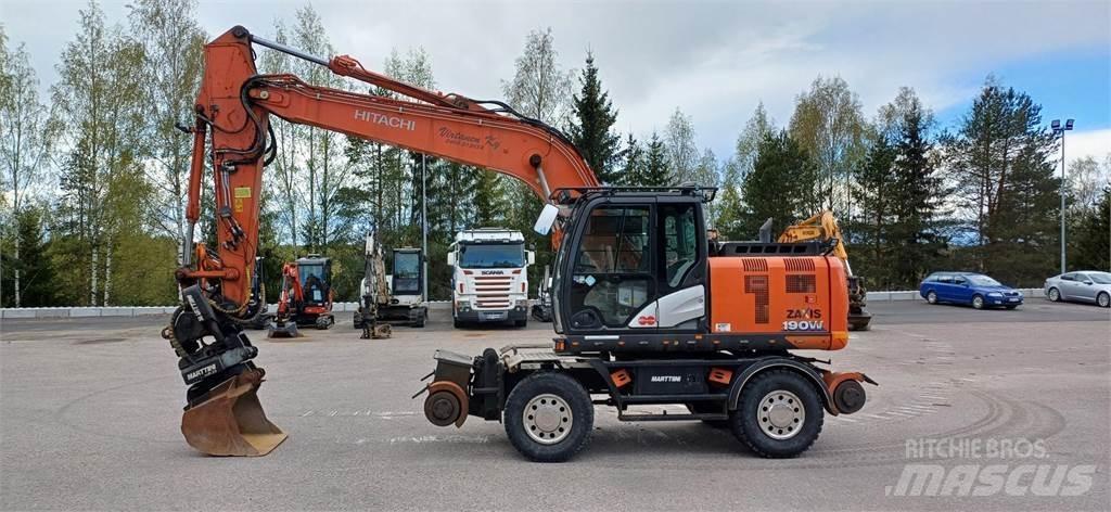 Hitachi ZX190W-6 Escavadoras de rodas