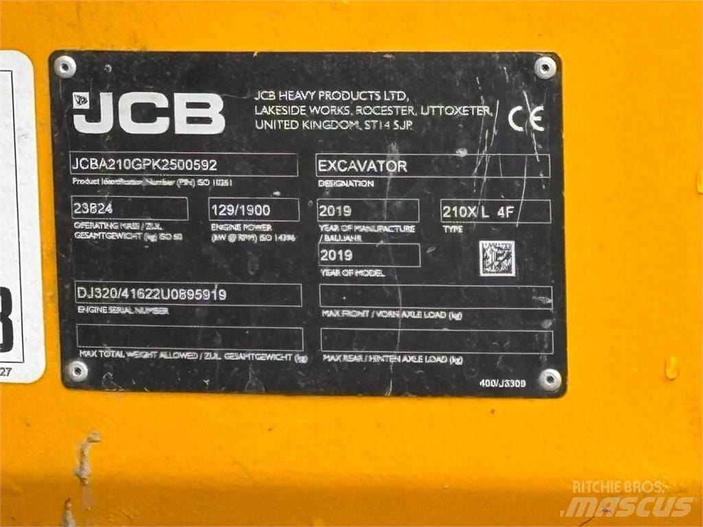 JCB 210 X L 4F Escavadeiras de esteiras