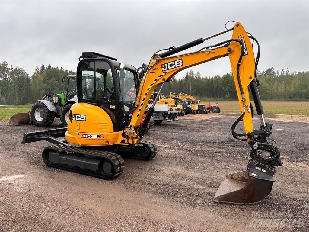 JCB 8035 ZTS Miniescavadeiras