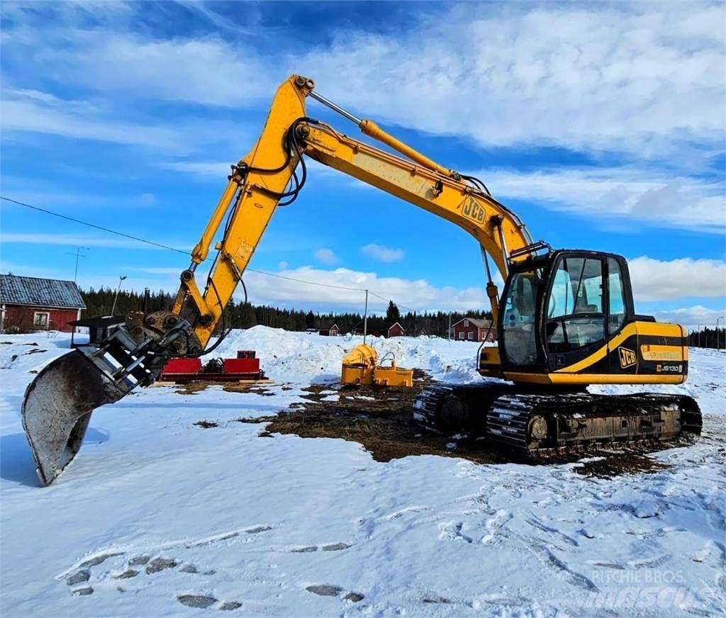 JCB JS130 Escavadeiras de esteiras