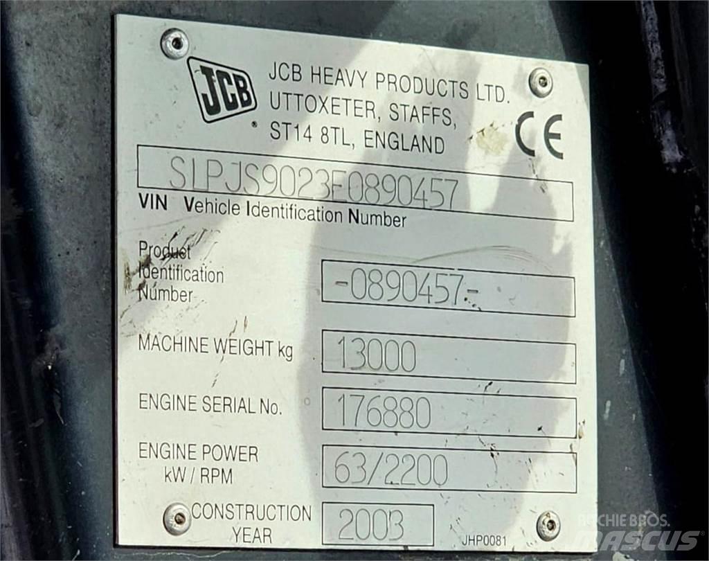 JCB JS130 Escavadeiras de esteiras