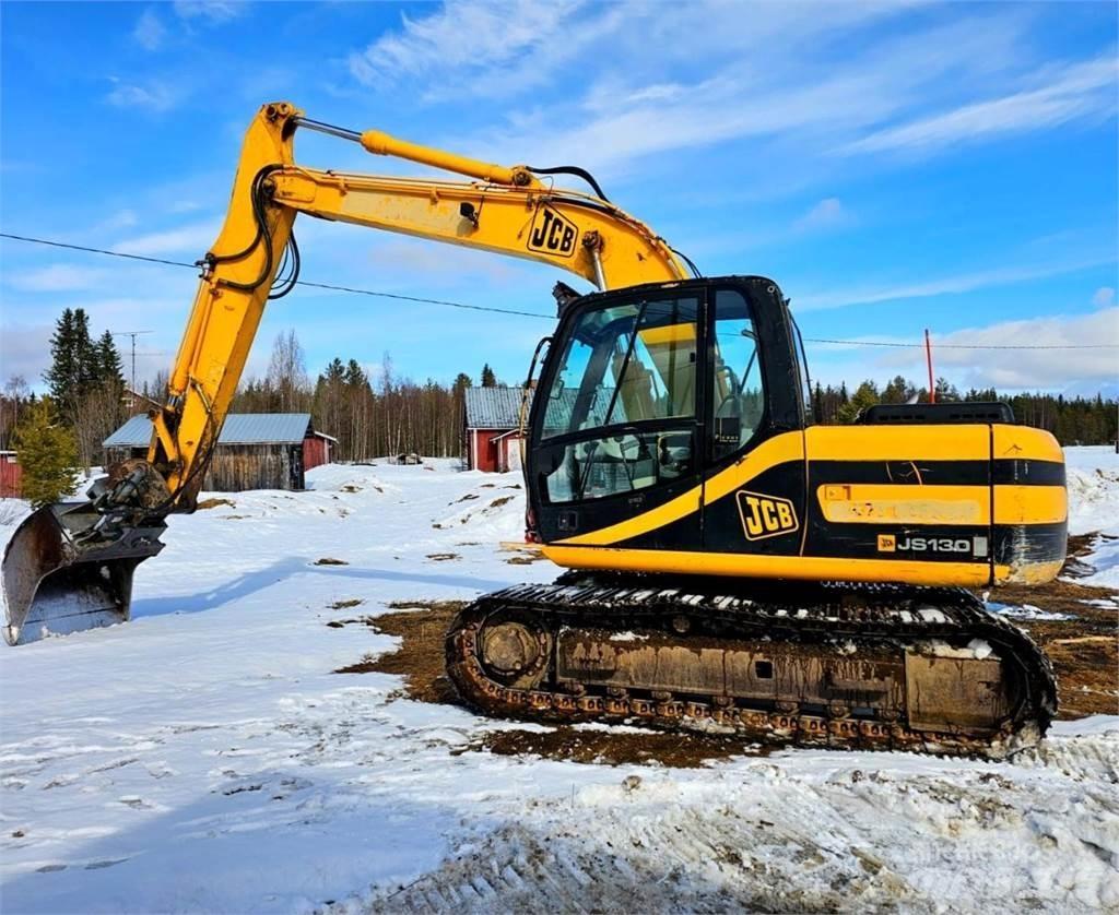 JCB JS130 Escavadeiras de esteiras