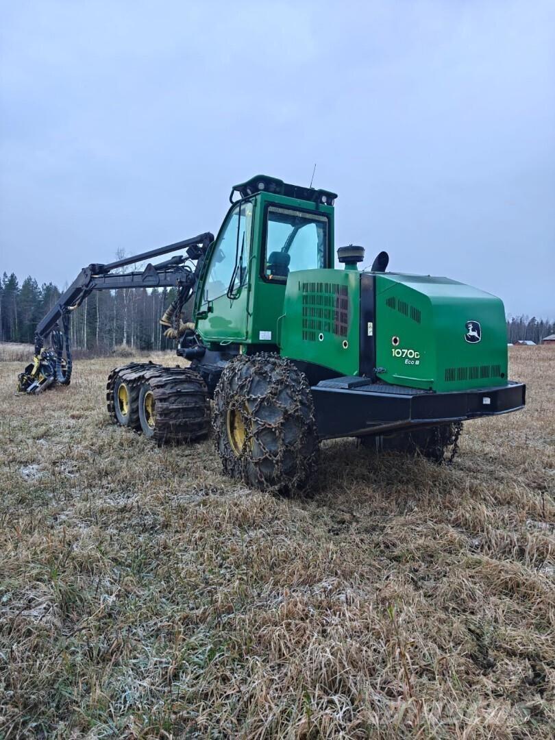 John Deere 1070 D Processadores florestais