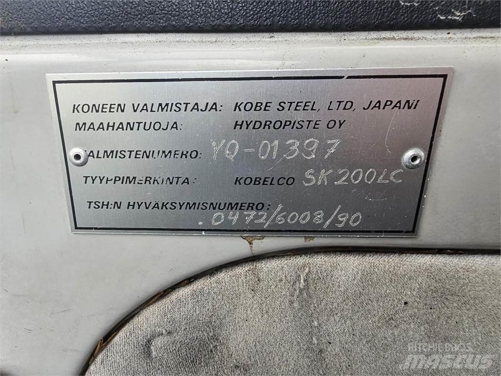 Kobelco SK200LC Escavadeiras de esteiras