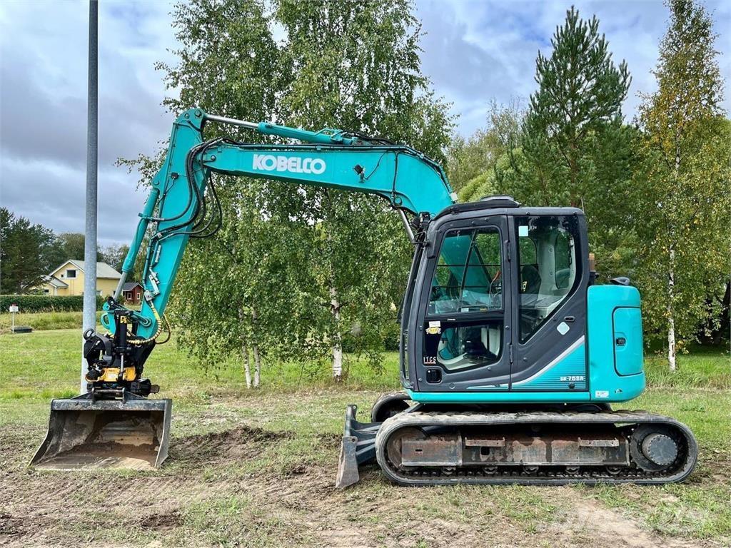 Kobelco SK75SR Escavadoras Midi 7t - 12t