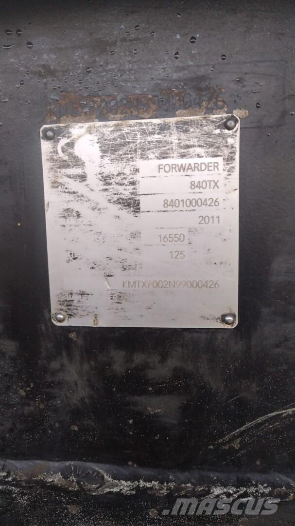 Komatsu 840 TX Forwarders florestais