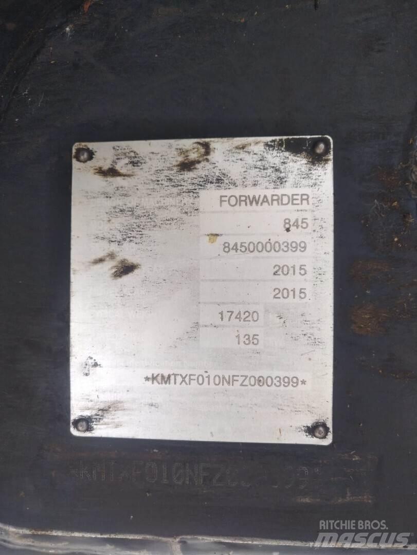 Komatsu 845 Forwarders florestais