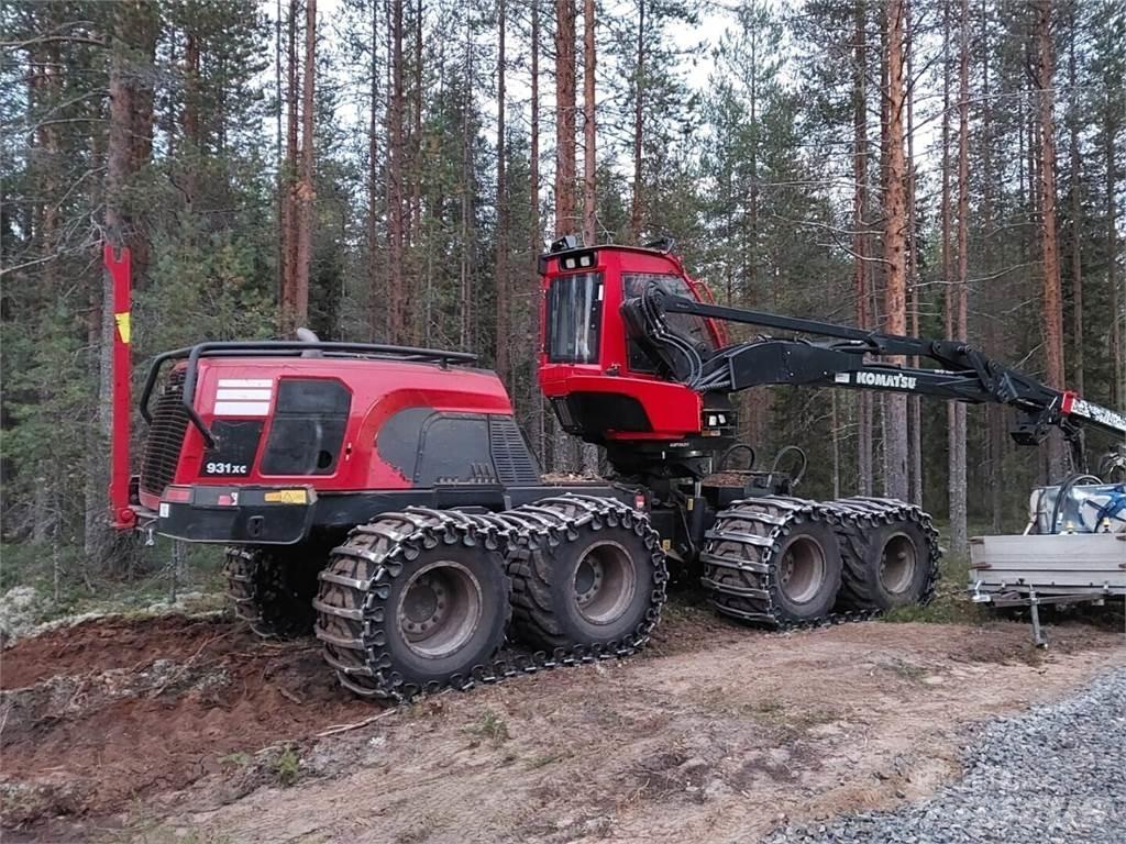 Komatsu 931 xc Processadores florestais