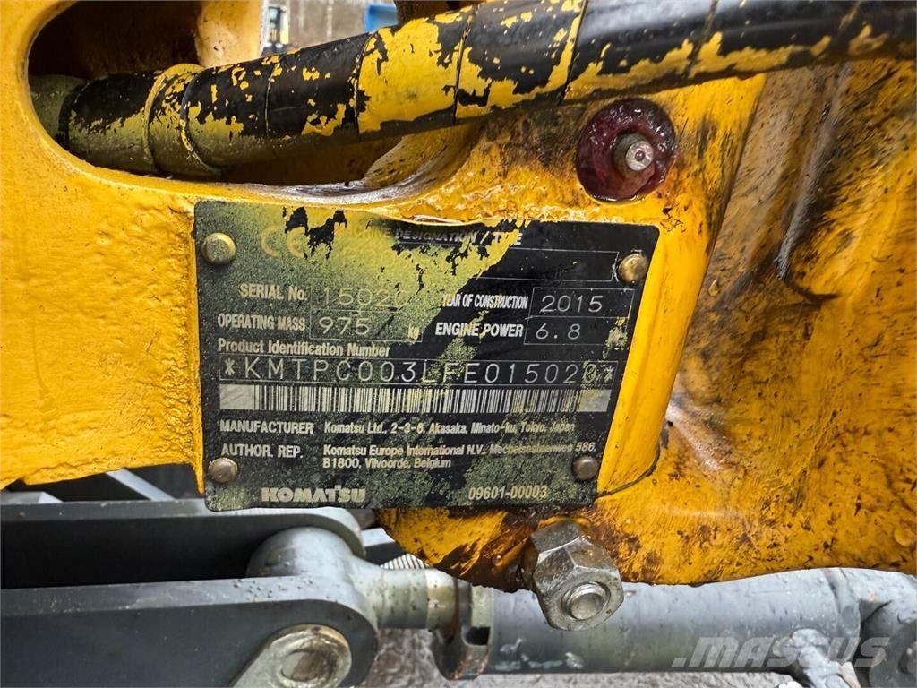 Komatsu PC09 Miniescavadeiras