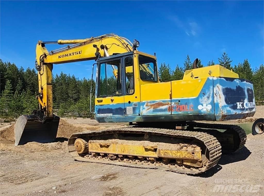 Komatsu PC210LC-3 Escavadeiras de esteiras