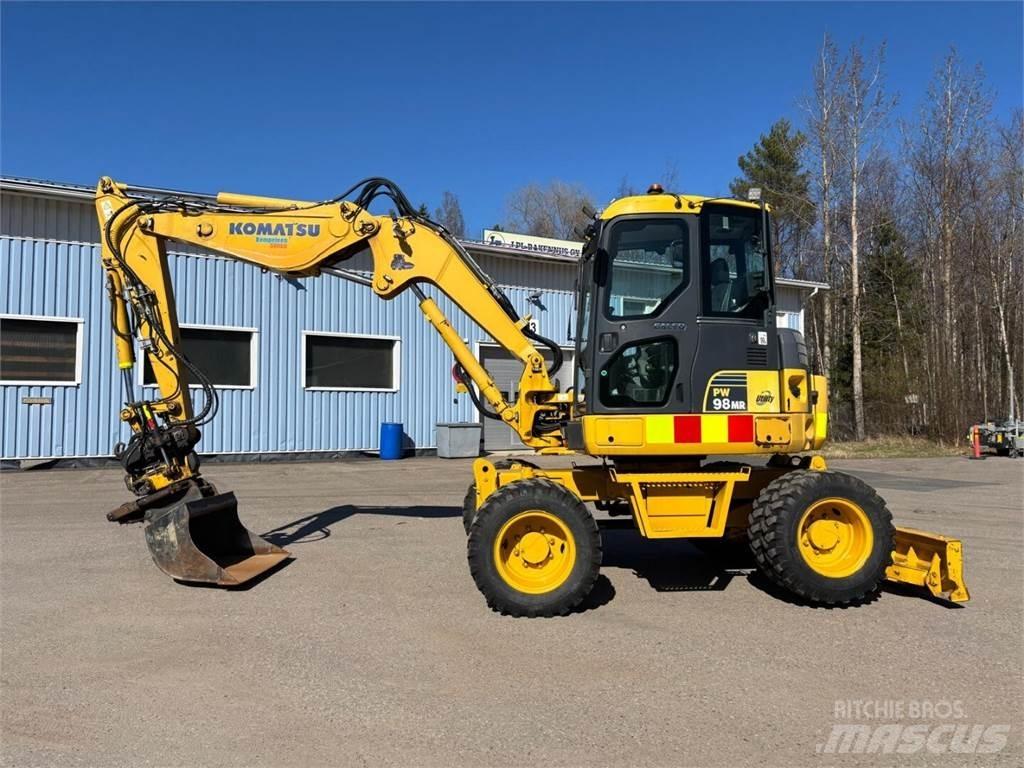 Komatsu PW 98MR-6 Escavadoras de rodas