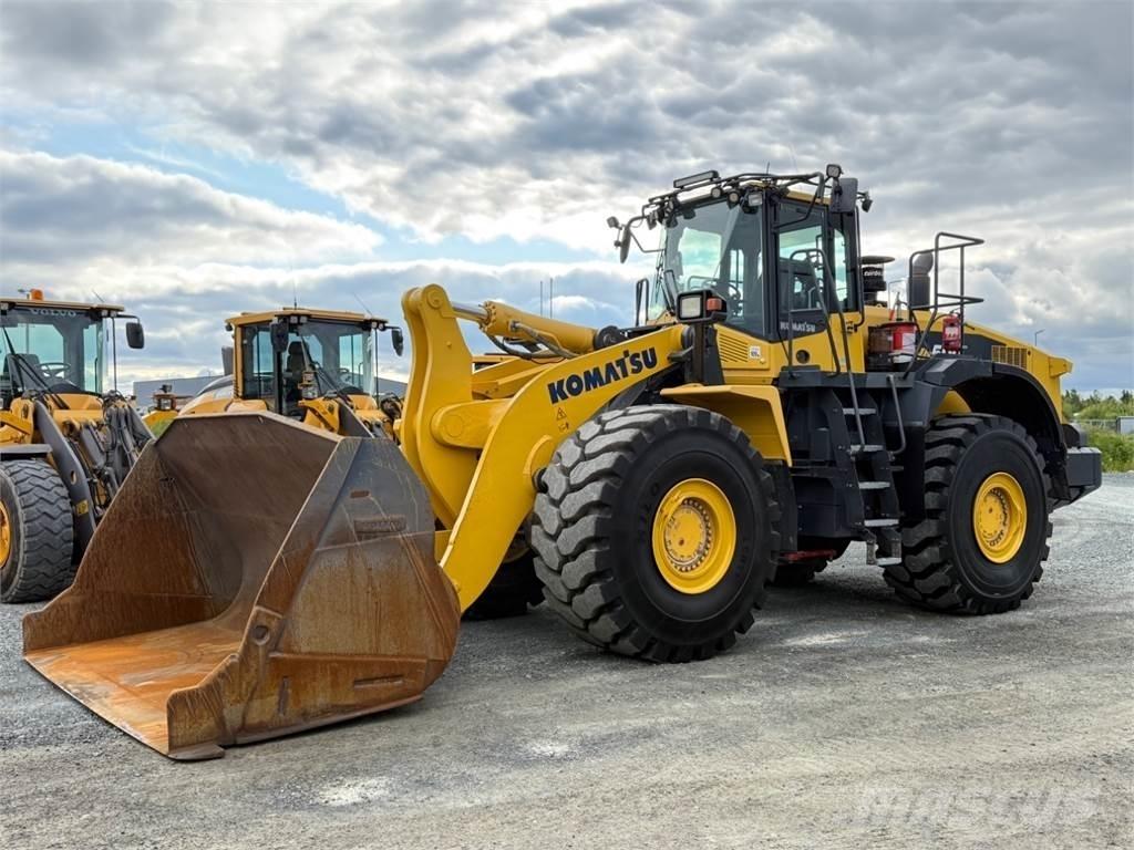 Komatsu WA500-7 Carregadeiras de rodas