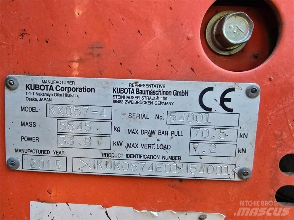 Kubota KX 057-4 Escavadeiras de esteiras