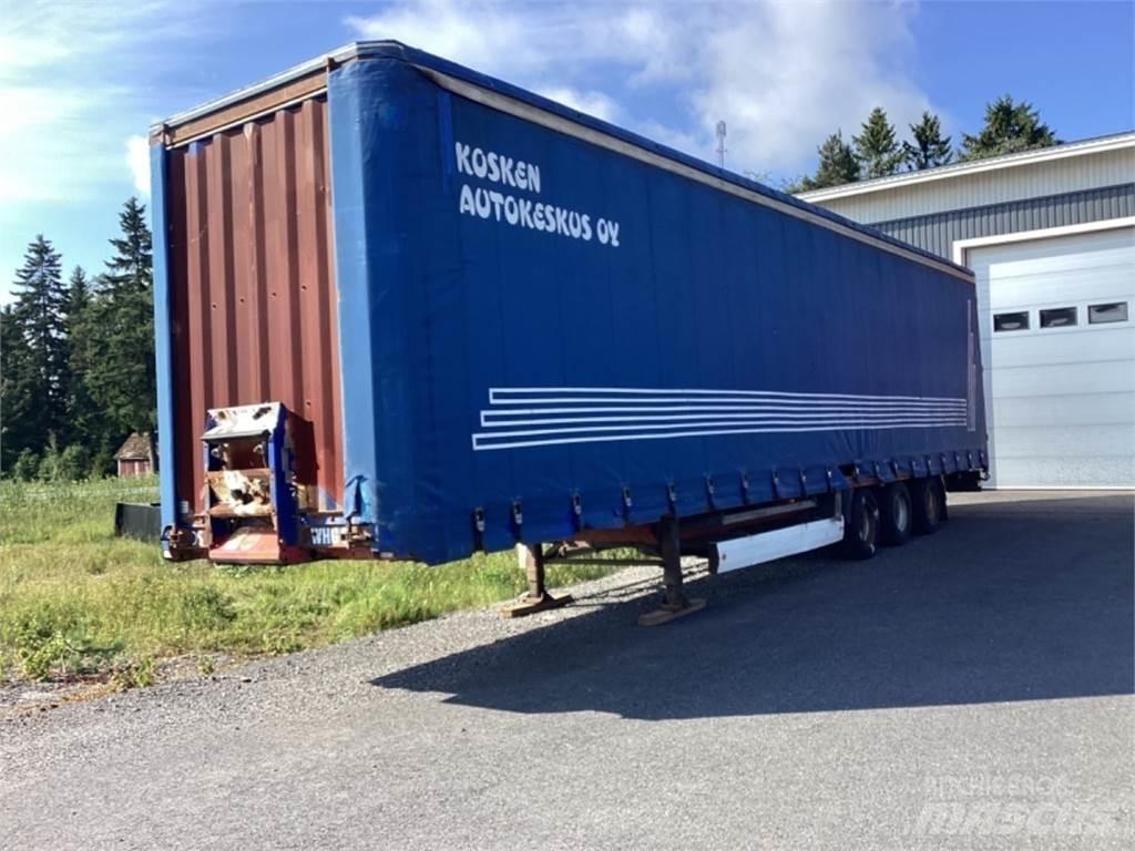 Närko Mega Semi Reboques Cortinas Laterais