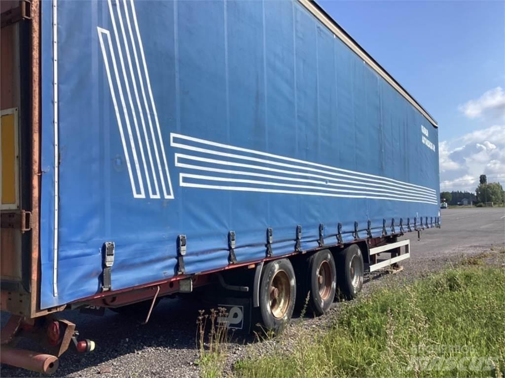 Närko Mega Semi Reboques Cortinas Laterais