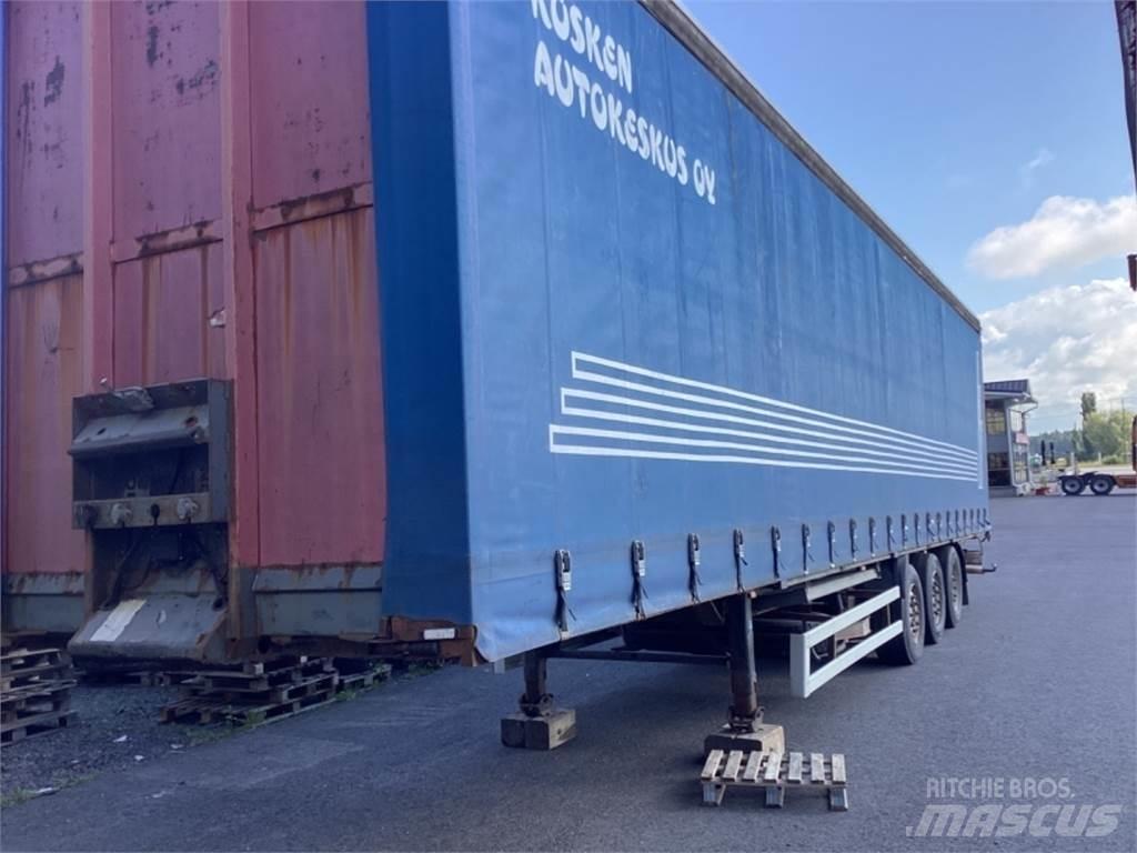 Närko Mega Semi Reboques Cortinas Laterais