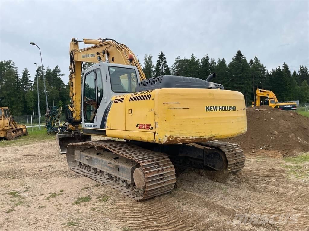 New Holland E215B Escavadeiras de esteiras