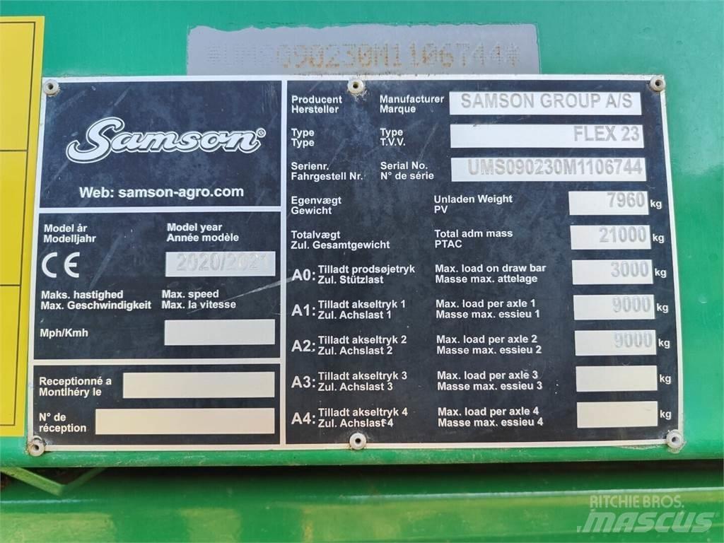 Samson Flex 23 Espalhadores de estrume