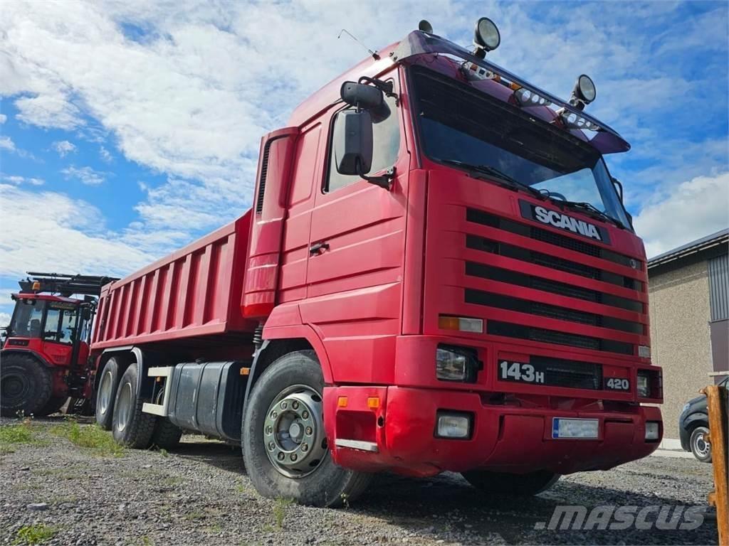 Scania 143H 6X2 Camiões basculantes